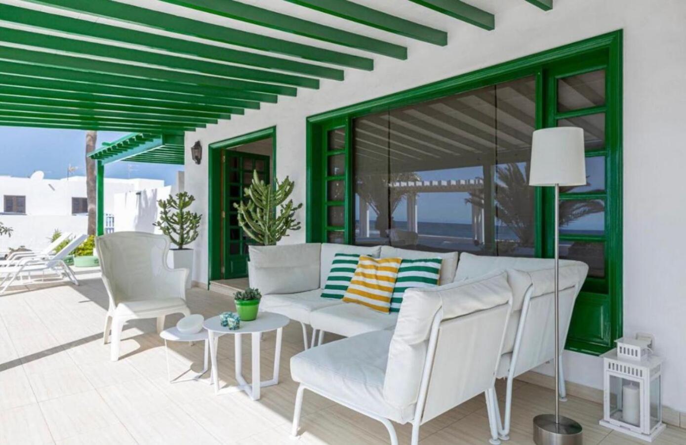Luxury Villa Sea Front -La Orilla Playa Honda  Exteriör bild